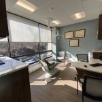 office examining room with window